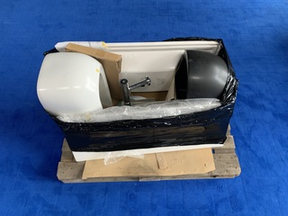 5x Wasbak | Wastafel | Bidet, Umywalka | Alice, Wit