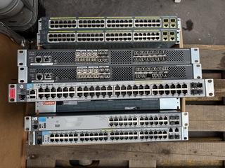8x Switch, Cisco, HP