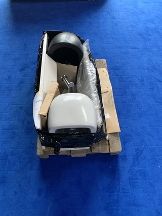 5x Wasbak | Wastafel | Bidet, Umywalka | Alice, Wit