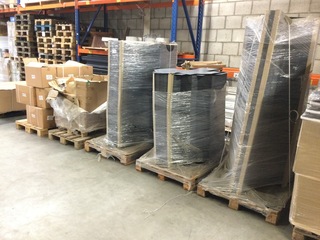 5x Pallets Inpakmateriaal