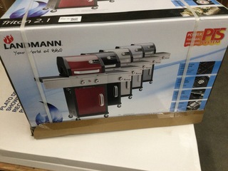 Gas barbecue, Landmann, Triton 2 + 1, zilver