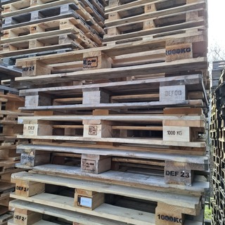 Partij blokpallets