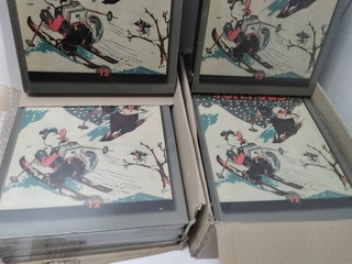 Ca. 10x Dik weekblad Tom Poes hardcover