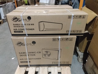 Split airconditioning Samui, 12000 BTU, wit