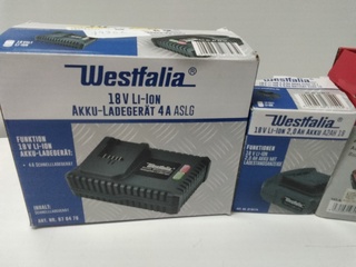 Diverse accu’s en laders Westfalia/Flex