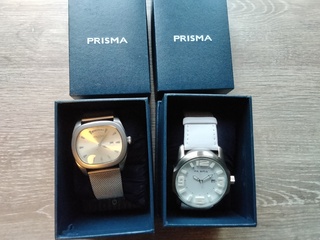 1 Dames en 1 heren horloge Prisma