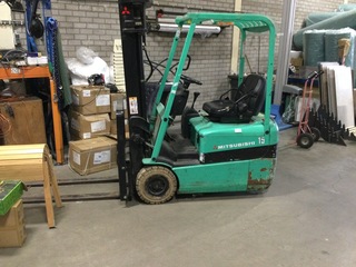 Vorkheftruck, Mitsubishi, 15, groen