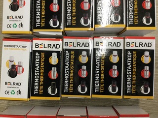 Ca. 100x Thermostaatknoppen, Belrad