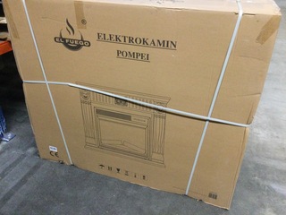 Elektrische haard, El Fuego, Pompei