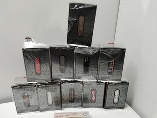 Ca. 10x Doosjes met parfum testers