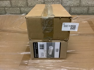 2x Fontein 36x18x9 cm, 3404241/3404120, wit