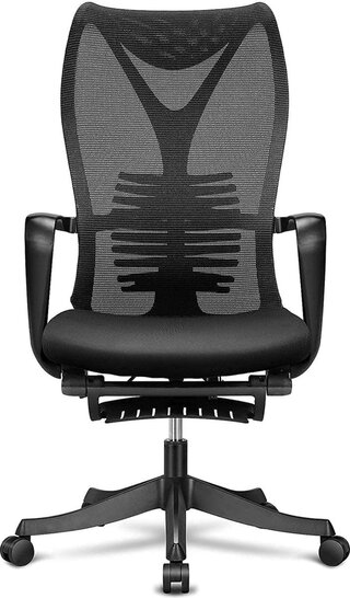 Ergonomische bureaustoel, Mfavour, MFV42, zwart