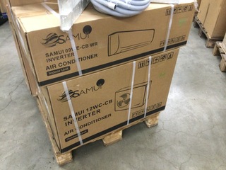 Split airconditioning compleet, Samui, 12WC-CB/ 09WE-CB WR