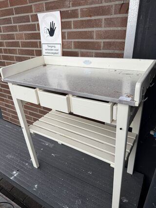 Oppottafel 78x78x82 cm