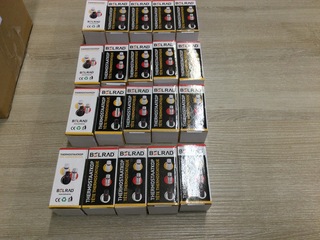 Ca. 100x Thermostaatknoppen, Belrad