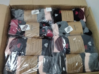 Ca. 120x Paar dames sokken, Apollo, diverse kleuren