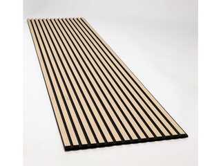 3x Akoestische wandpanelen, Karo, natural oak