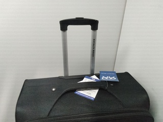 Grote reiskoffer, Royalty Rolls, zwart