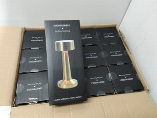 Doos met 12 tafellampen