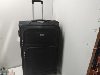 Grote reiskoffer, Royalty Rolls, zwart