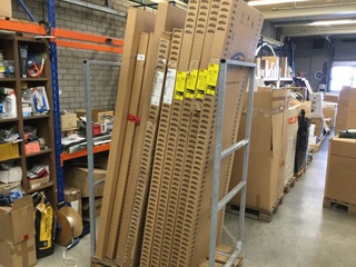 Diverse douche wanden diverse maten, Kermi, Ibiza