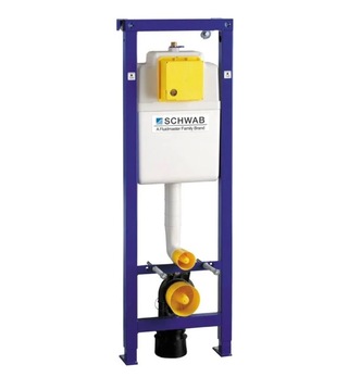 Toilet reservoir, Schwab, Duplo WC 380