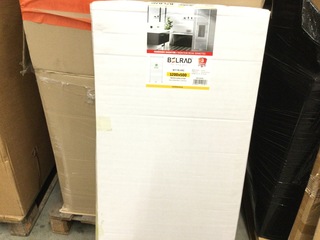 Badkamer radiator 120×50 cm, Belrad, BW1200500, wit