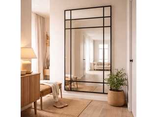 Badkamerspiegel Luxe 90×180 cm, Karo