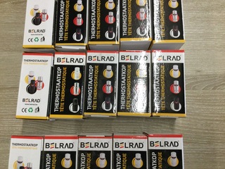 Ca. 100x Thermostaatknoppen, Belrad