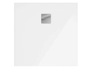 Douchevloer 80×80 cm, Villeroy & Boch, Newo, wit alpine