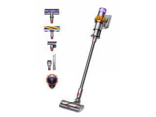 Stofzuiger draadloos, Dyson, V15 Detect Absolute, geel en nikkel