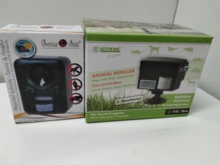 2x Beesten verjager uit uw tuin, Genius Ideas/Isotronic