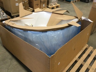 Hoekbad 120×120 cm, Cora 120, 800945, wit