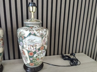 2x Chinese lamp zonder kap