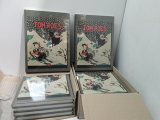 Ca. 10x Dik weekblad Tom Poes hardcover