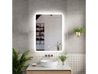 Spiegel vierkant 80×80 + Led en verwarming, Karo