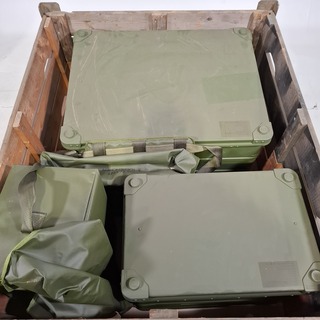 2x Transportkoffer en tassen