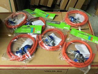 Ca. 30x Gasdrukregelaar set, Gimeg