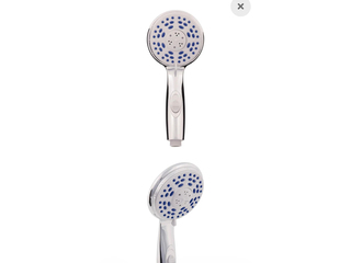 Ca. 10x Handouche met 3 straalstanden en waterstop, Sanitop, 721745