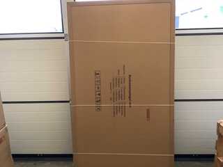 Badkamerspiegel halve maan 100×180 cm, Karo