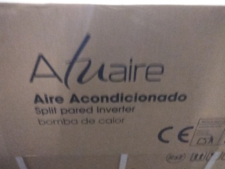 Split airconditioning Aluaire, 12000 BTU, wit