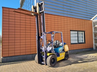 Heftruck, Komatsu, FG30HT-12, Geel / Blauw, 2001