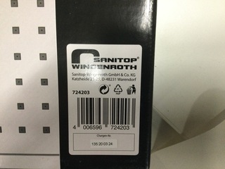 5x Hoofddouchekop vierkant, Aqua Su, Tratus