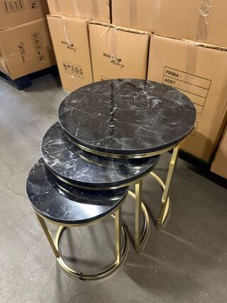 3 Delige bijzettafel