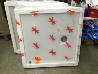 Douchevloer 80×80 cm, Villeroy & Boch, Newo, wit alpine