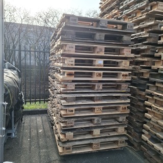 Partij blokpallets
