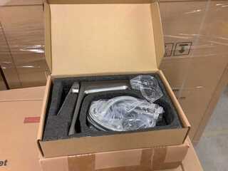 Wastafelmengkraan grijs, Karo, HKF095, grijs