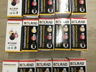 Ca. 100x Thermostaatknoppen, Belrad