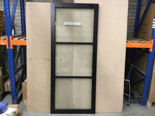 Binnendeur 3-ruits, Stomp