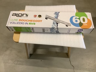 Douchegoot RVS 60 cm, Aloni